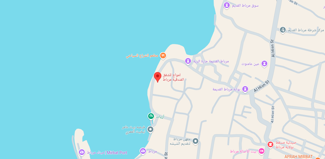 Map location